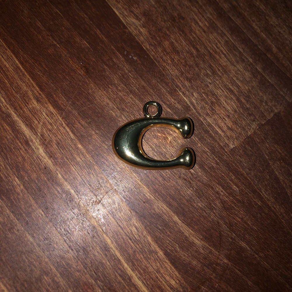 Coach Gold Toned Charm